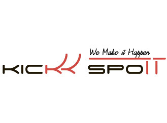 Kickk Spott logo design