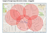 SAS code to draw draggable circles on Google maps